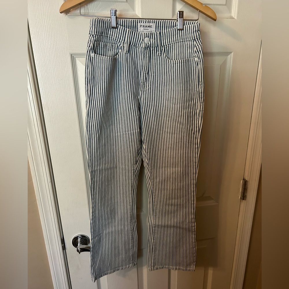 Frame Denim Le Crop Mini Boot